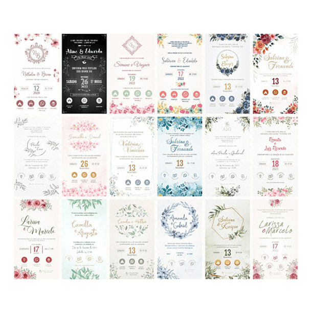 Convite Casamento  Interativo Whatsapp Cerejeira 109 5