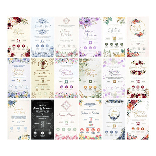 Convite Casamento  Interativo Whatsapp Cerejeira 109 7