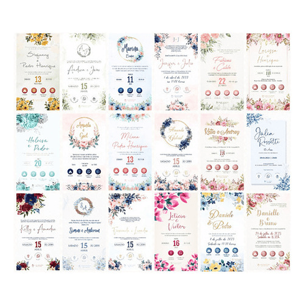 Convite Casamento  Interativo Whatsapp Cerejeira 109 9