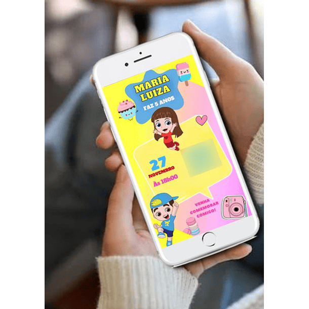 Convite Digital Luccas Neto E Gi Neto 3