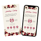 Convite Para Casamento Interativo Digital Sem Foto 3