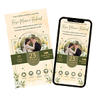 Convite Para Casamento Interativo Digital Sem Foto 7