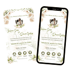 Convite Para Casamento Interativo Digital Sem Foto 8