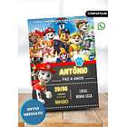 Convite Digital  Patrulha Canina 3