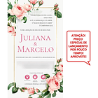 Convite Digital Interativo De Casamento Floral Rosa 4