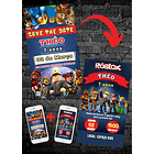 Save The Date + Convite Oficial Roblox 2