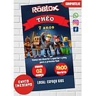 Save The Date + Convite Oficial Roblox 4