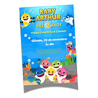 Convite Digital Baby Shark Animados 1