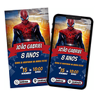 Convite Digital Homem Aranha Animado Ou Interativo 2