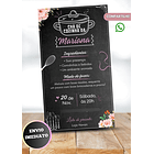 Convite Digital Chá De Cozinha | Chá Panela  Preto 3