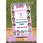 Convite Digital Lol Surprise   Rosa-claro 2