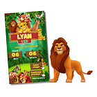 Convite Interativo O Rei Leão Simba   Verde-escuro 3