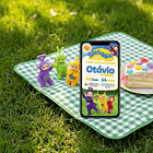 Convite  Digital  Teletubbies 2