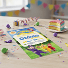 Convite  Digital  Teletubbies 3