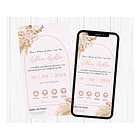 Convite Digital Interativo Casamento Com Botões E Foto 5