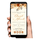 Convite De Casamento Digital Interativo Terracota Terracota 3