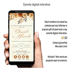 Convite De Casamento Digital Interativo Terracota Terracota 6