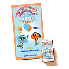 Convite Digital O Incrível Mundo De Gumball 1