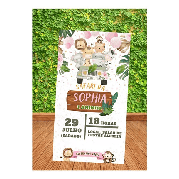 Convite Digital Safari    N/a 3