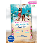 Convite Digital Moana 3