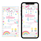 Convite Digital Interativo Temas Variados 2026 5