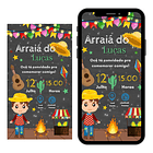 Convite Digital Interativo Temas Variados 2026 12