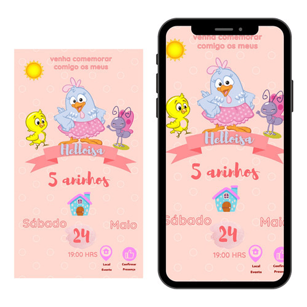 Convite Digital Interativo Temas Variados 2026 14