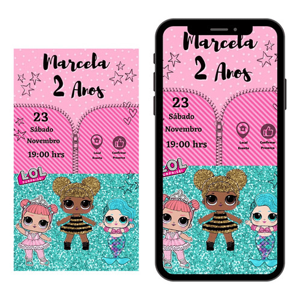 Convite Digital Interativo Temas Variados 2026 16