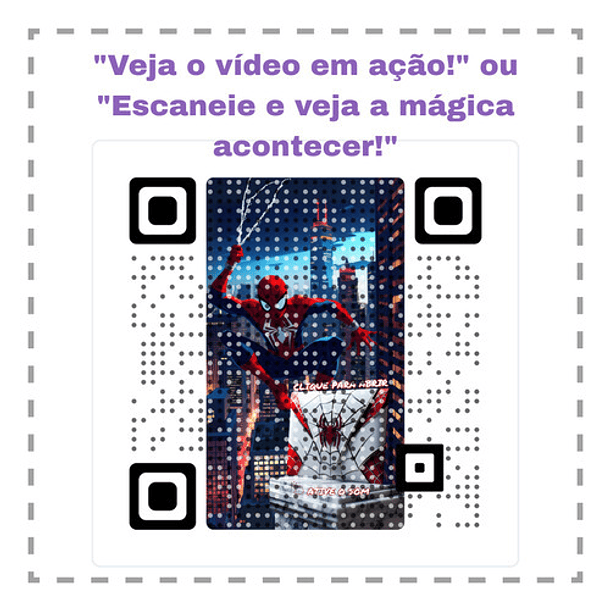 Convite Digital Animado Homem Aranha  Vermelho 6