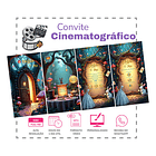 Convite Digital Animado 15 Anos Alice No País Das Maravilhas 2