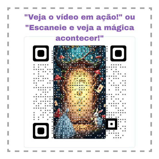Convite Digital Animado 15 Anos Alice No País Das Maravilhas 6