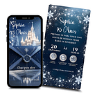 Convite Digital Animado 15 Anos Alice No País Das Maravilhas 7