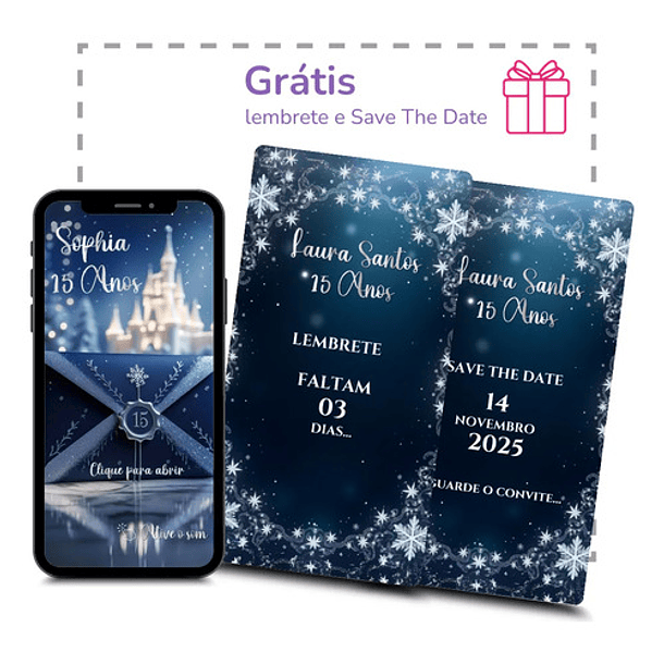 Convite Digital Animado 15 Anos Alice No País Das Maravilhas 11