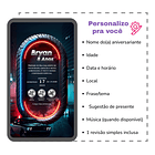 Convite Animado Velozes E Furiosos Cinza-escuro 3