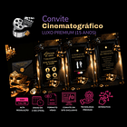 Convite Cinematográfico Interativo 15 Anos Preto 3