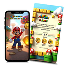Convite Digital Animado Super Mario Aniversário Amarelo 1