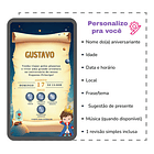 Convite Digital Animado Pequeno Príncipe Interativo 3