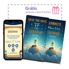 Convite Digital Animado Pequeno Príncipe Interativo 5