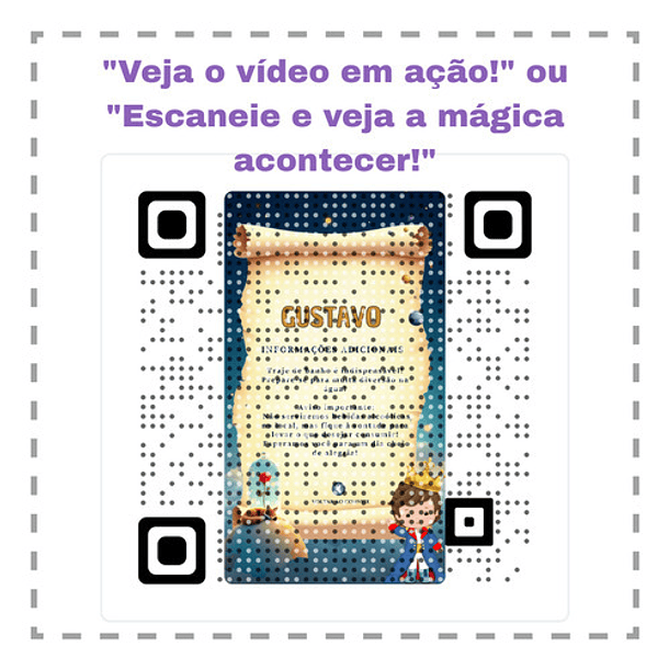 Convite Digital Animado Pequeno Príncipe Interativo 6