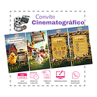 Convite Digital  Fazendinha Aniversário Infantil 2