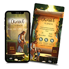 Convite Animado Jesus Infantil Cristão Evangélico 1