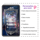 Convite Digital Animado 15 Anos Galáxia Azul Marinho  4