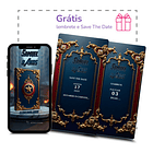 Convite Interativo Animado Vingadores  Infantil  Azul-escuro 5