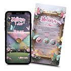 Convite Digital Interativo E Animado Borboletas 1