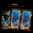 Convite Interativo Alice 15 Anos Digital Premium Azul-celest 6