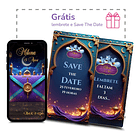 Convite Digital Animado 15 Anos Princesa Jasmine 5