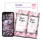 Convite Digital Animado 15 Anos Rosa Tema Princesa  Rosa 6