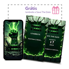 Convite Digital Animado Hulk Efeito Cinematográfico 5