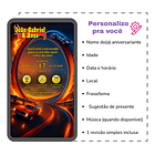 Convite Hot Wheels Animado Interativo  Laranja-escuro 3