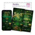 Convite Interativo Animado 15 Anos Princesa Tiana  Verde 5